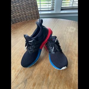 slightly worn boys adidas ultra boost sneakers